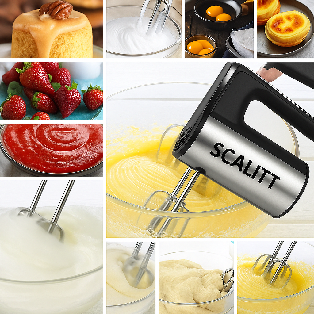 Electric Hand Mixer – Lightweight & Powerful